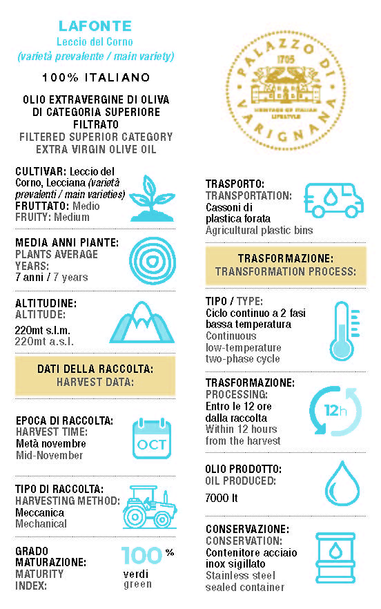 Lafonte Extra Virgin Olive Oil Multivarietal 16.9 floz