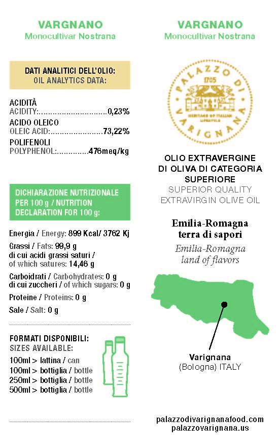 Nostrana Extra Virgin Olive Oil Monocultivar 16.9 floz