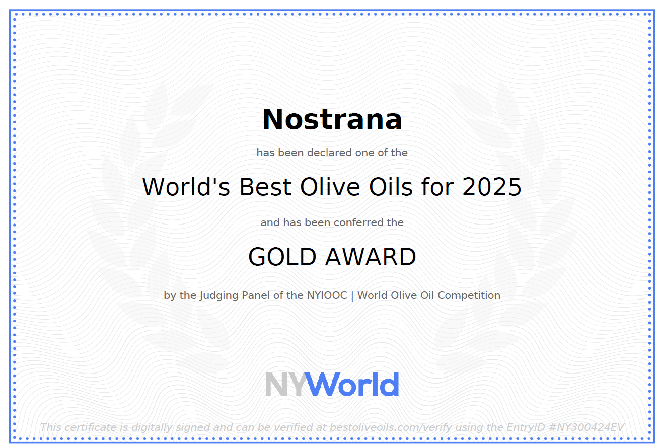 Nostrana Extra Virgin Olive Oil Monocultivar 16.9 floz