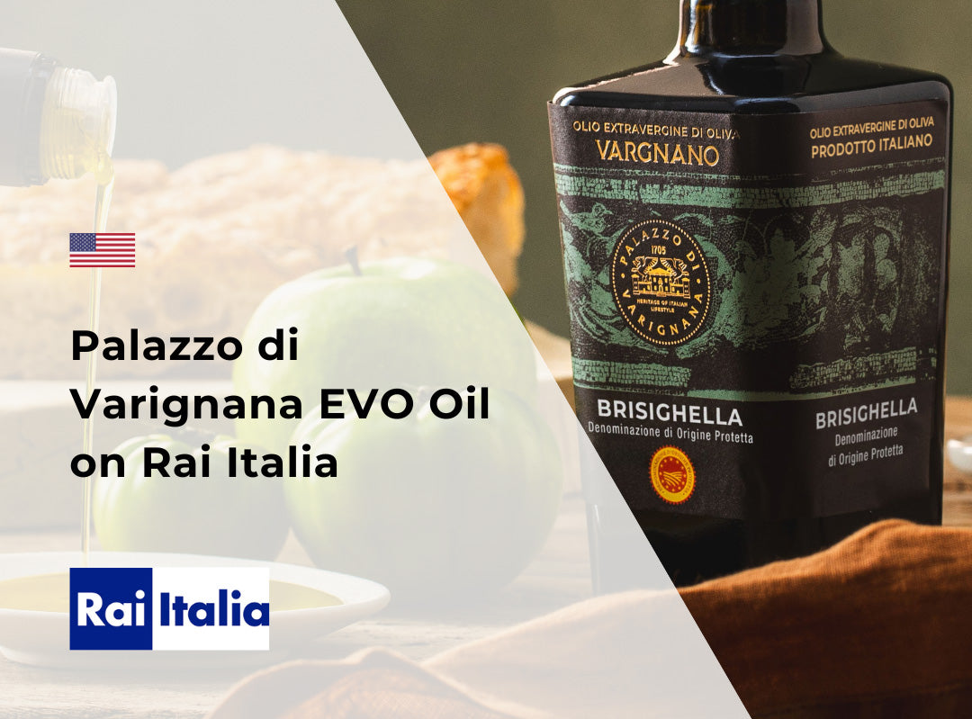 Palazzo di Varignana EVO Oil on Rai Italia