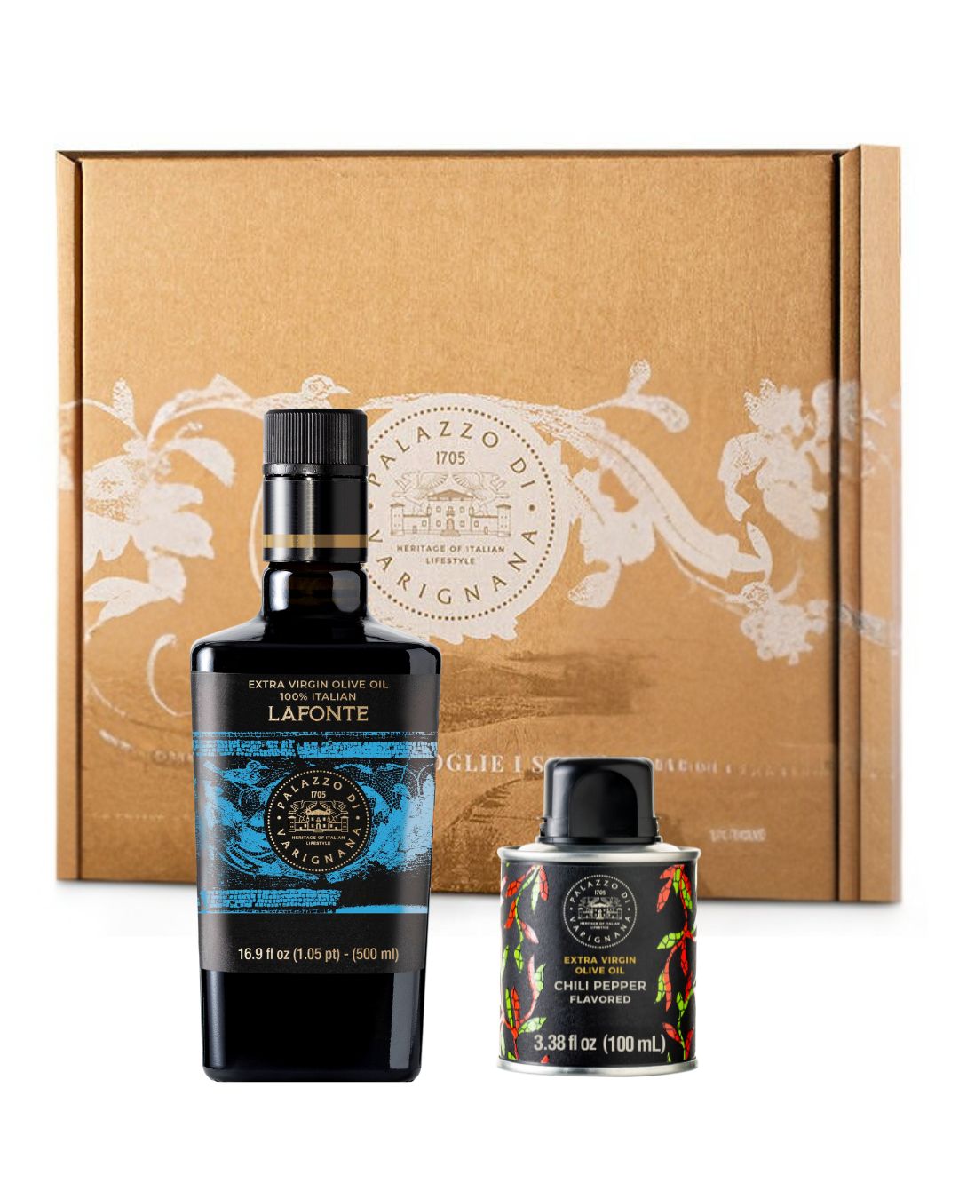 Lafonte & Chili Pepper Extra Virgin Olive Oil Set