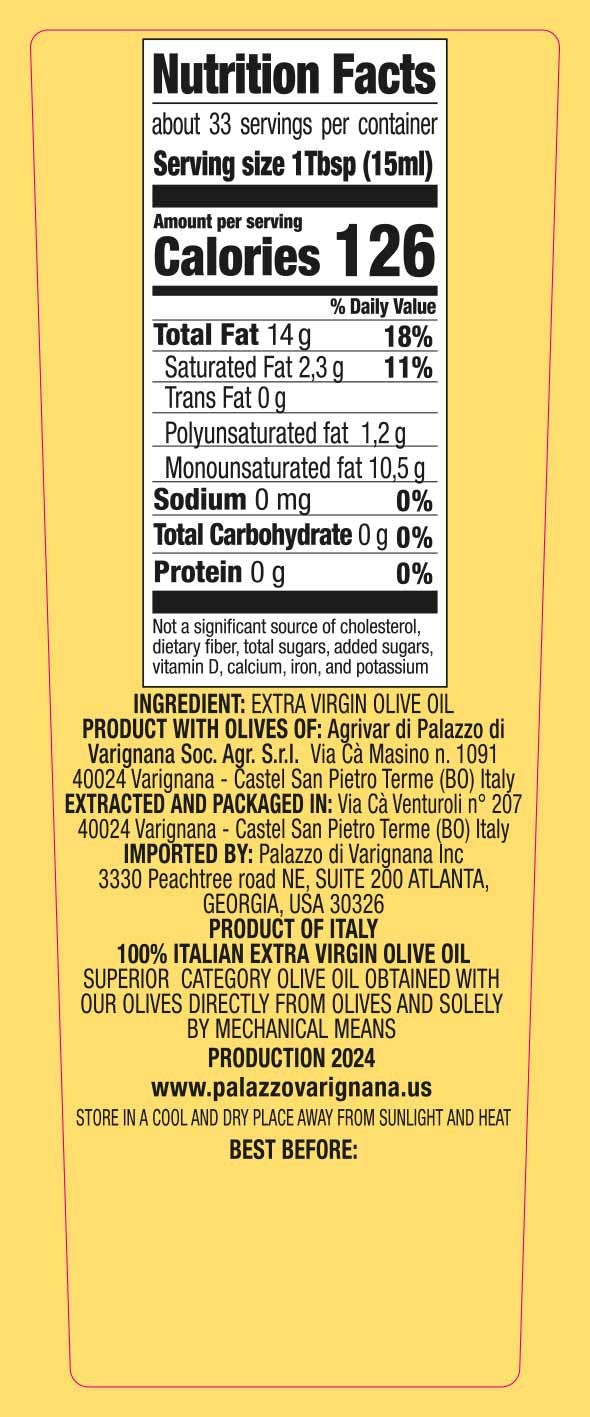 Correggiolo Extra Virgin Olive Oil Monocultivar 16.9 floz